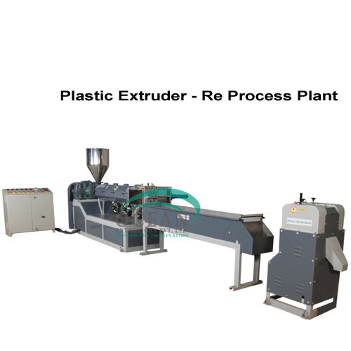 Plastic Extruder - Re Process Plant