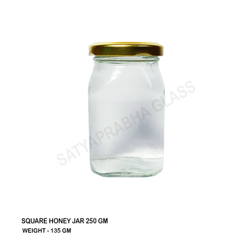 250 Gm Square Honey Jar