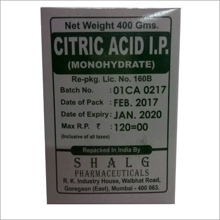 Citric Acid I P
