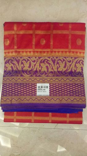 Red Designer Saree