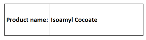 Isoamyl Cocoate