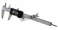 Digital Caliper - Stainless Steel, 150mm x 25mm x 10mm, 0-200mm Measurement Range | Semi-Automatic, LCD Display, Inside/Outside/Depth Measurements, 1-Year Warranty