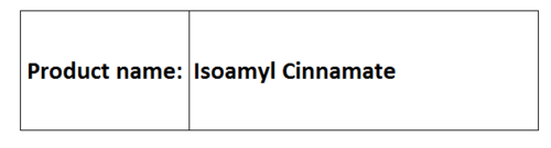 Isoamyl Cinnamate