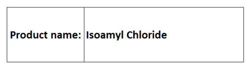 isoamyl Compounds