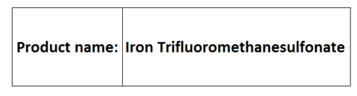 trifluoromethanesulfonates Compounds