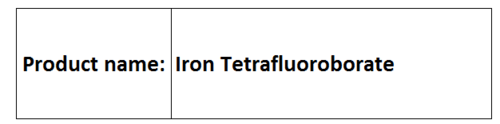 Tetrafluoroborates