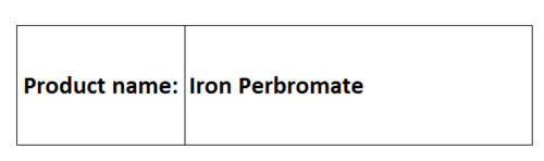 Perborates