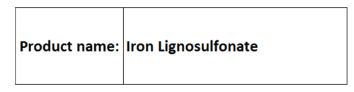 Lignosulfonates