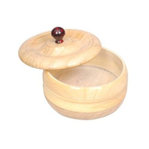Desi Karigar Wooden Dry Fruit Box With Hand Carved design. Size (lxbxh-6x6x3) Inch