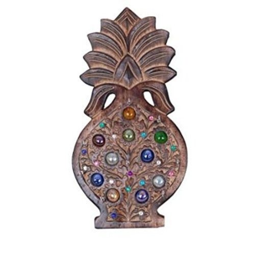 Desi Karigar Wooden Pineapple Design Key Holder 13 inch
