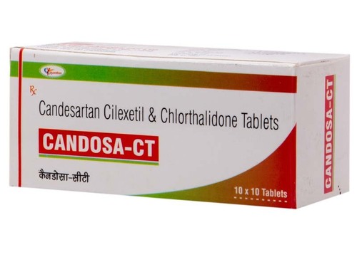 candesartan 8 mg+ chlorthalidone 12.5 mg