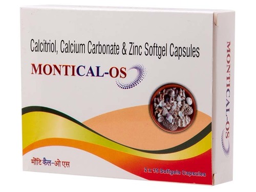 calcitriol 0.25mcg + cal. carbonate 500mg+zinc 7.5mg