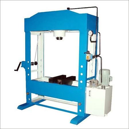 Hydraulic Press - Steel, 1000mm x 600mm x 1500mm, 100 Ton Capacity | Heavy Duty, Precise Control, Versatile Applications, Efficient Operation, Emergency Stop Button