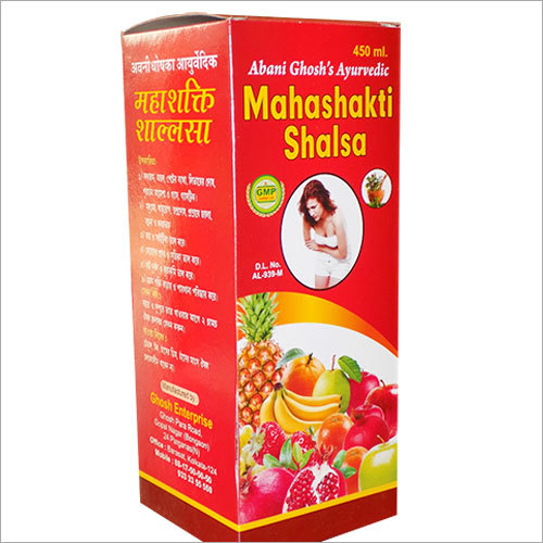 Ayurvedic Mahashakti Shalsa Tonic Age Group: Suitable For All Ages