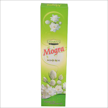 Mogra Incense Stick - Bamboo Material, Solid Form | Romantic, Calming Fragrance, Reduces Stress and Insomnia