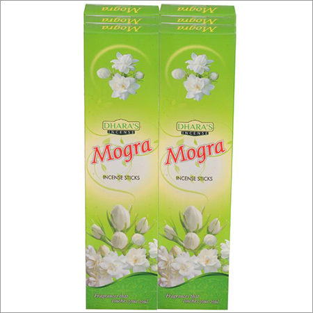 Mogra Agarbatti - Round Shape, Rough Surface | Aromatic Indian Incense with Mogra Fragrance