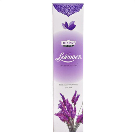 Lavender Agarbatti - Bamboo Stick, Round Shape | Aromatic Floral Fragrance, Calming for Insomnia, Insect Repellent Benefits