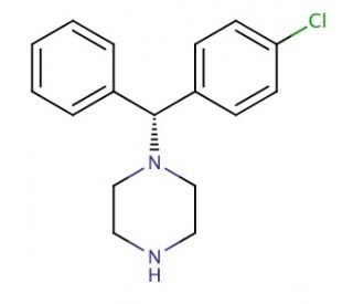 (R)-1- (4-Chlorophenyl)phenylmethyl piperazine
