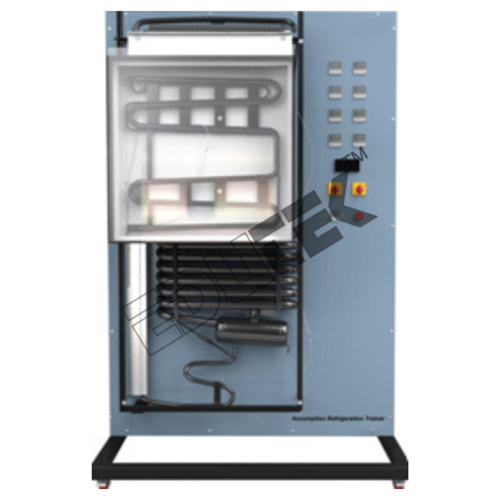 Absorption Refrigeration Unit - Gas and Electric Boiler, Adjustable Propane Burner and Evaporator Heater | Ammonia-Water Solution, Demonstrates Absorption System Principles