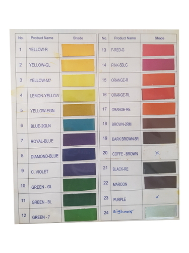 Solvent Based Dye