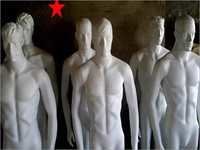 Full Body Mannequins - Fiberglass, Huge Size, White Color | Lightweight, Portable, Easy Assembly, Adult Male Design