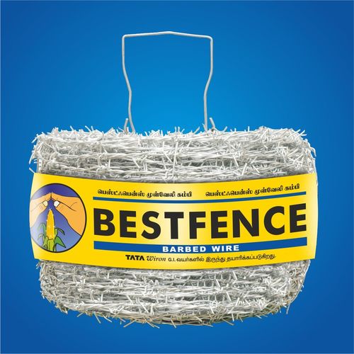 GI Barbed Wire - Galvanized Iron, Double Twist Barb, Standard Spacing | High Strength, Durable, Cost Effective, Easy Installation