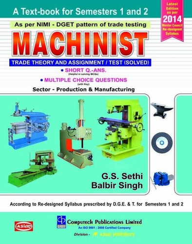 Machinist Trade Theory Sem 1 And 2 Audience: Adult