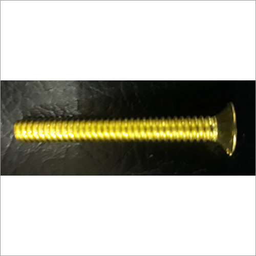 Brass coated Screw