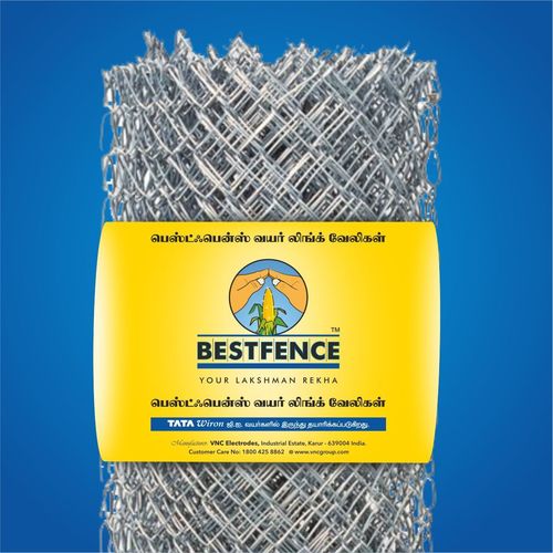 GI Chain Link - Galvanized Iron Wire, PVC Coated, Durable Finish, Stands Firm, Easy to Install