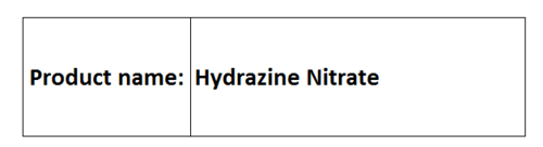 Hydrazine Nitrate