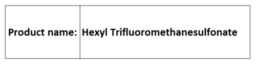 trifluoromethanesulfonates Compounds