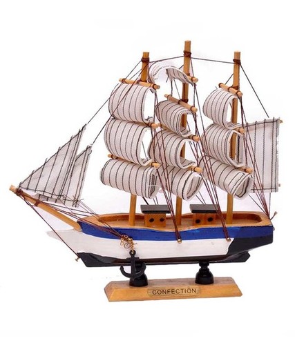 Desi Karigar Home Fancy Showpiece Ship (Small)
