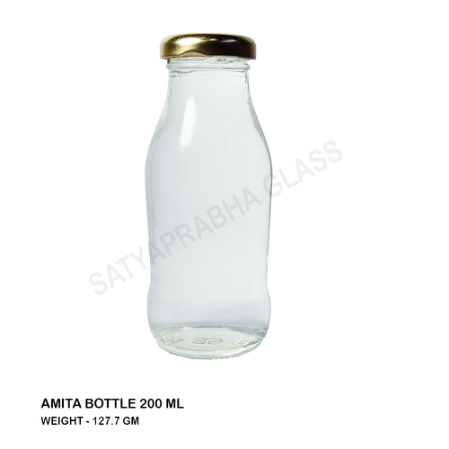 200 Ml Glass Bottle For Juice