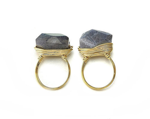 Sterling Silver Gemstone Ring