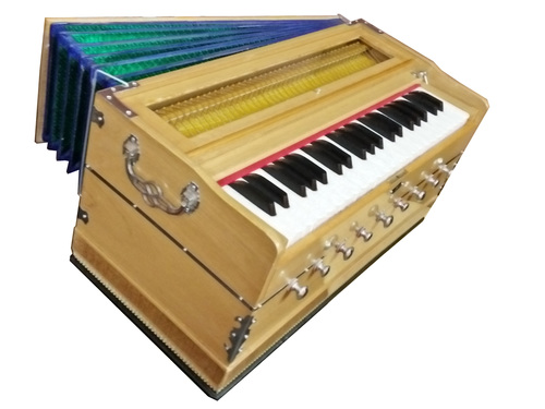 Wooden Harmonium Body Material: Wood