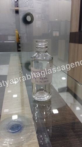 Glass 30 Ml Nail Polish Remover Bottle