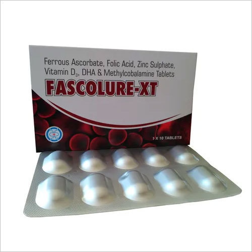 Ferrous Ascorbate Folic Acid And Zinc Sulphate Vitamin D3 Dha And Methylcobalamin Tablets General Medicines