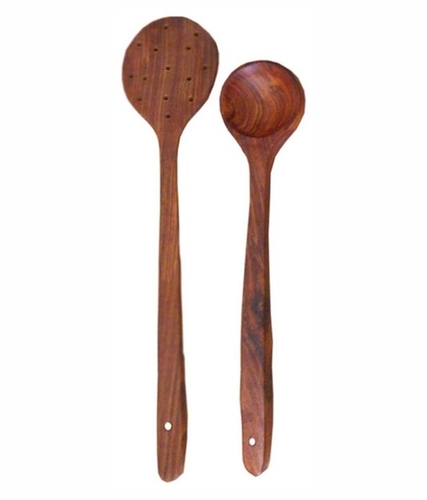 Desi Karigar Wooden Cutlery Set Of 2