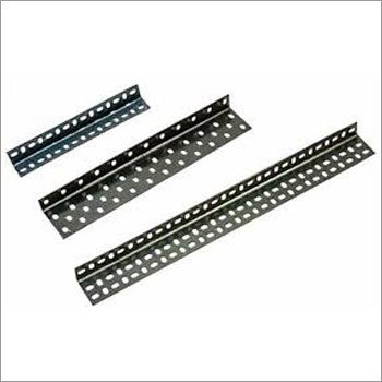 MS Slotted Angles - Mild Steel, Varied Lengths and Sizes, Sharp-Free Edges | Customizable, Lightweight, Rust Resistant, Easy Installation, Durable