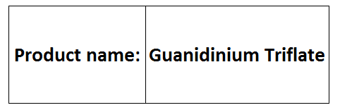 triflate Compounds