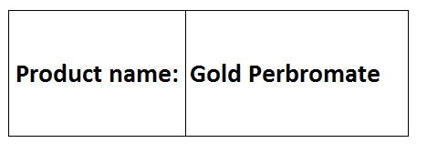 Perborates