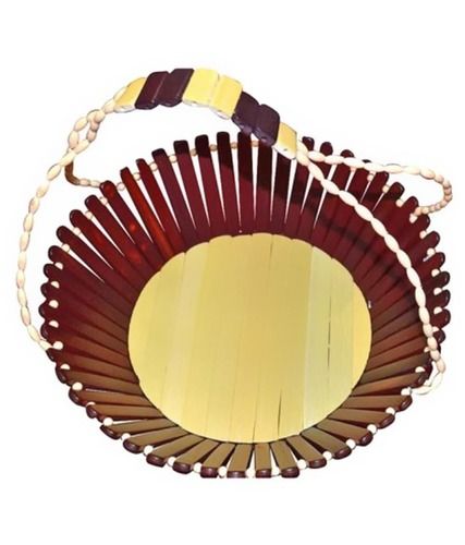 Desi Karigar Wooden Fruit And Vegetable Basket