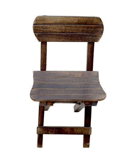 Desi Karigar Small Wooden Antique Chair For Kids By DESI KARIGAR