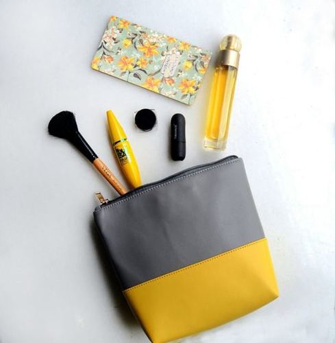 Yellow Trite Pouch