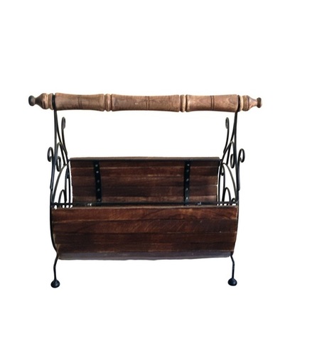 Desi Karigar The Woods Hut Magazine Basket