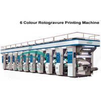 6 Colour Rotogravure Printing Machine