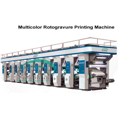 Multicolor Rotogravure Printing Machine