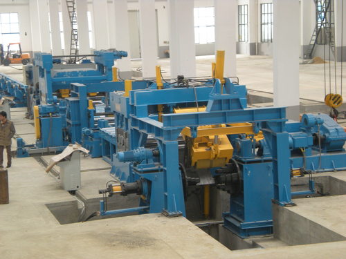 Metal Plate Cut to Length Line