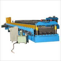 Metal Deck Roll Forming Machine - Hot-dipped Galvanized Steel 0.8-1.5mm, 1250mm Width | Panasonic Plc, 32 Roll Stations, 12-15m/min, Hydraulic Cutter