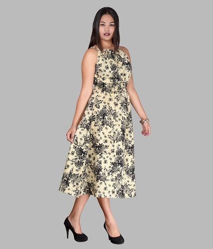 Jaipuri Cotton One Piece Dress Size: Customized
